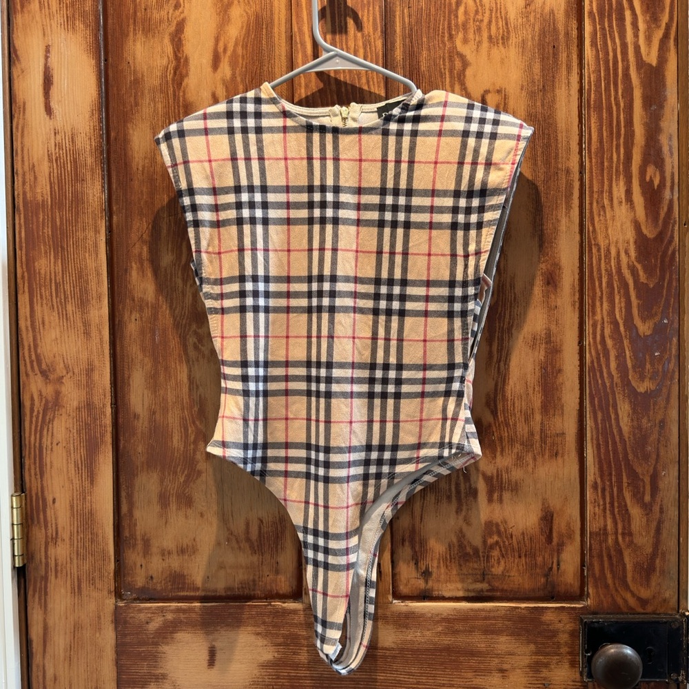 Plaid Bodysuit